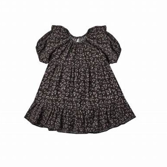 NWT Rylee + Cru Willow Dress Dark Floral - Picture 1 of 3